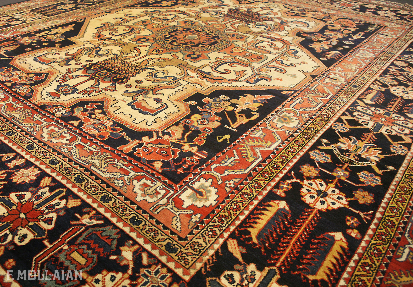 Teppich Persischer Antiker Bakhtiari n°:59750074