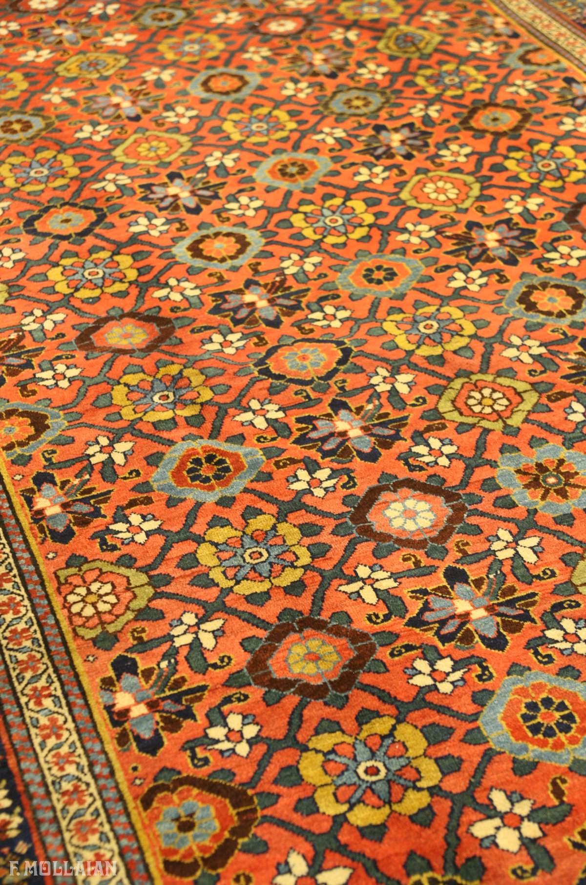 Antique Persian Bijar (Bidjar) Gallery Carpet n°:68290174