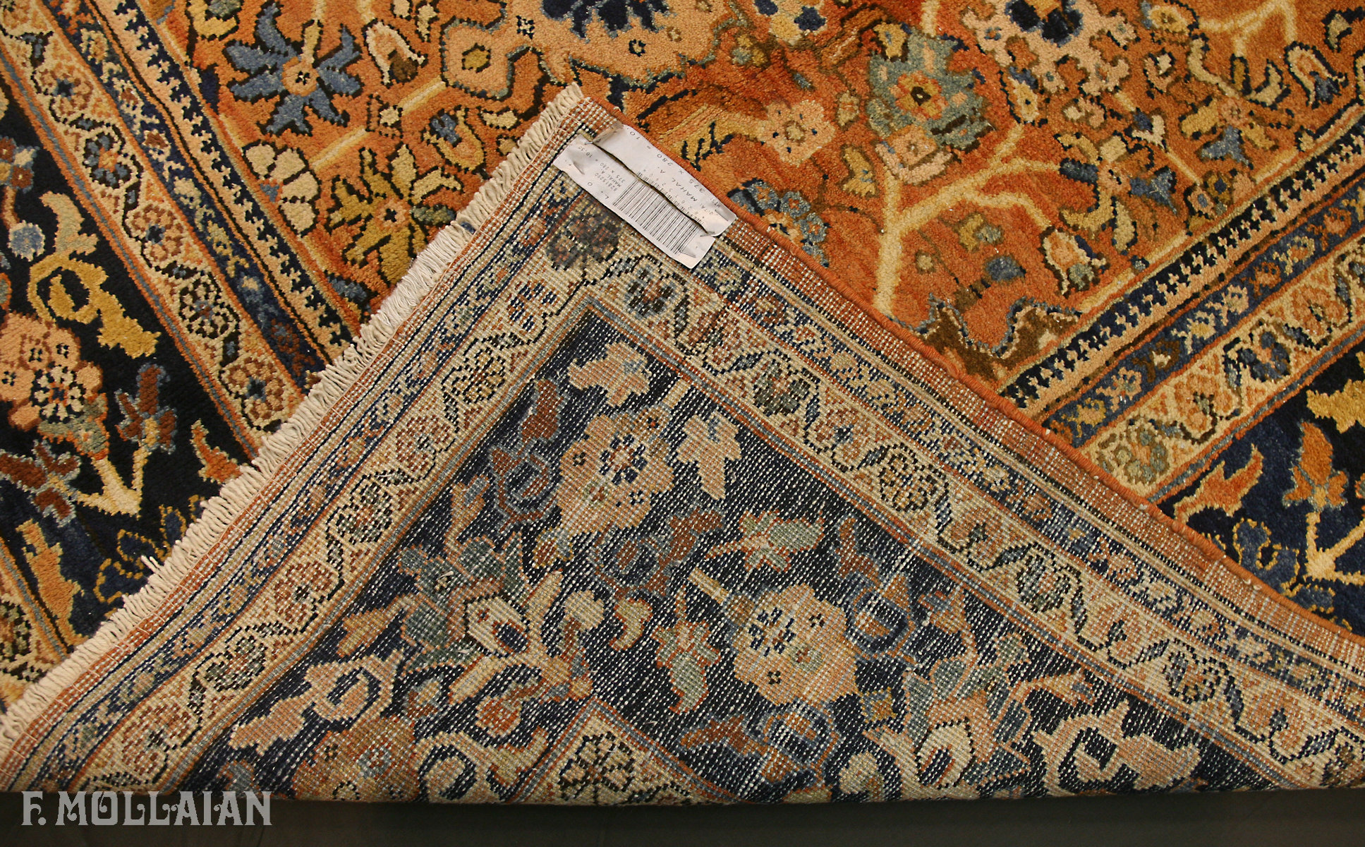Semi-Antique Persian Mahal Carpet n°:82815290