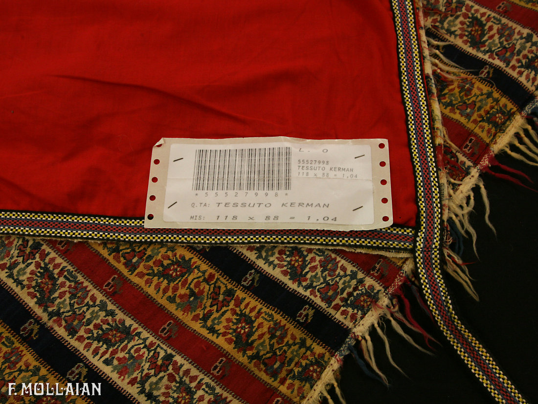 Têxtil Persa Antigo Kerman n°:55527998