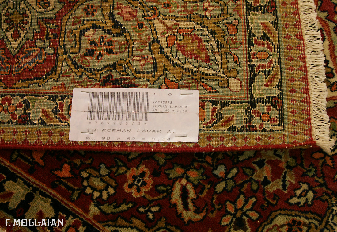 Par de alfombras Antigua Kerman Ravar n°:76998073