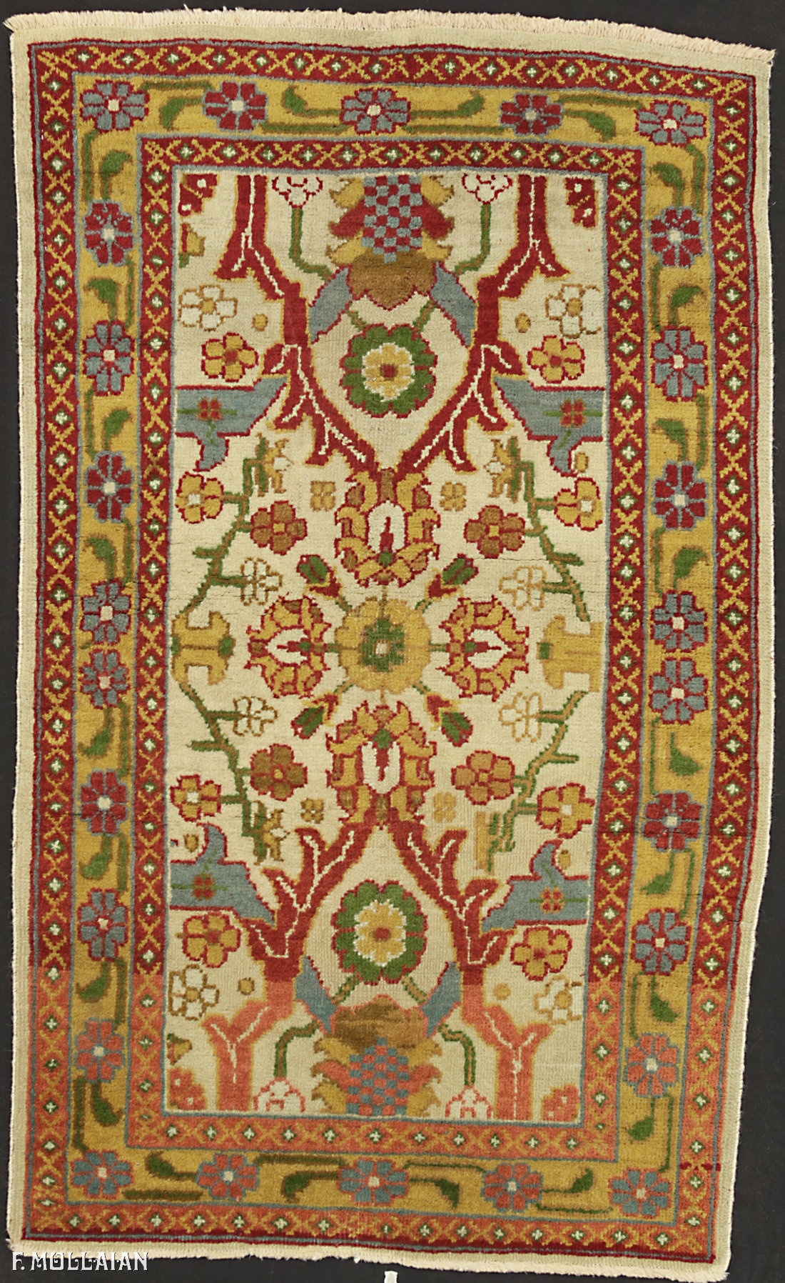 Teppich Indisch Antiker Agra n°:97455747