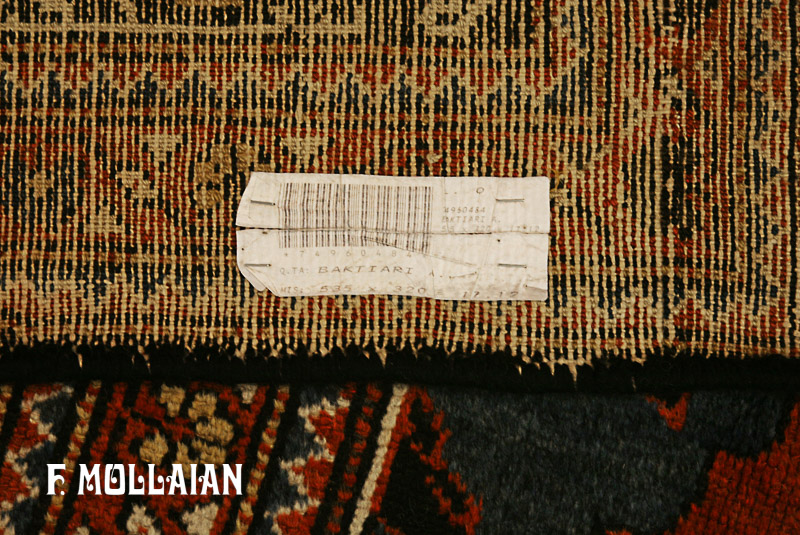 Tappeto Gigante Persiano Antico Bakhtiari n°:74960484