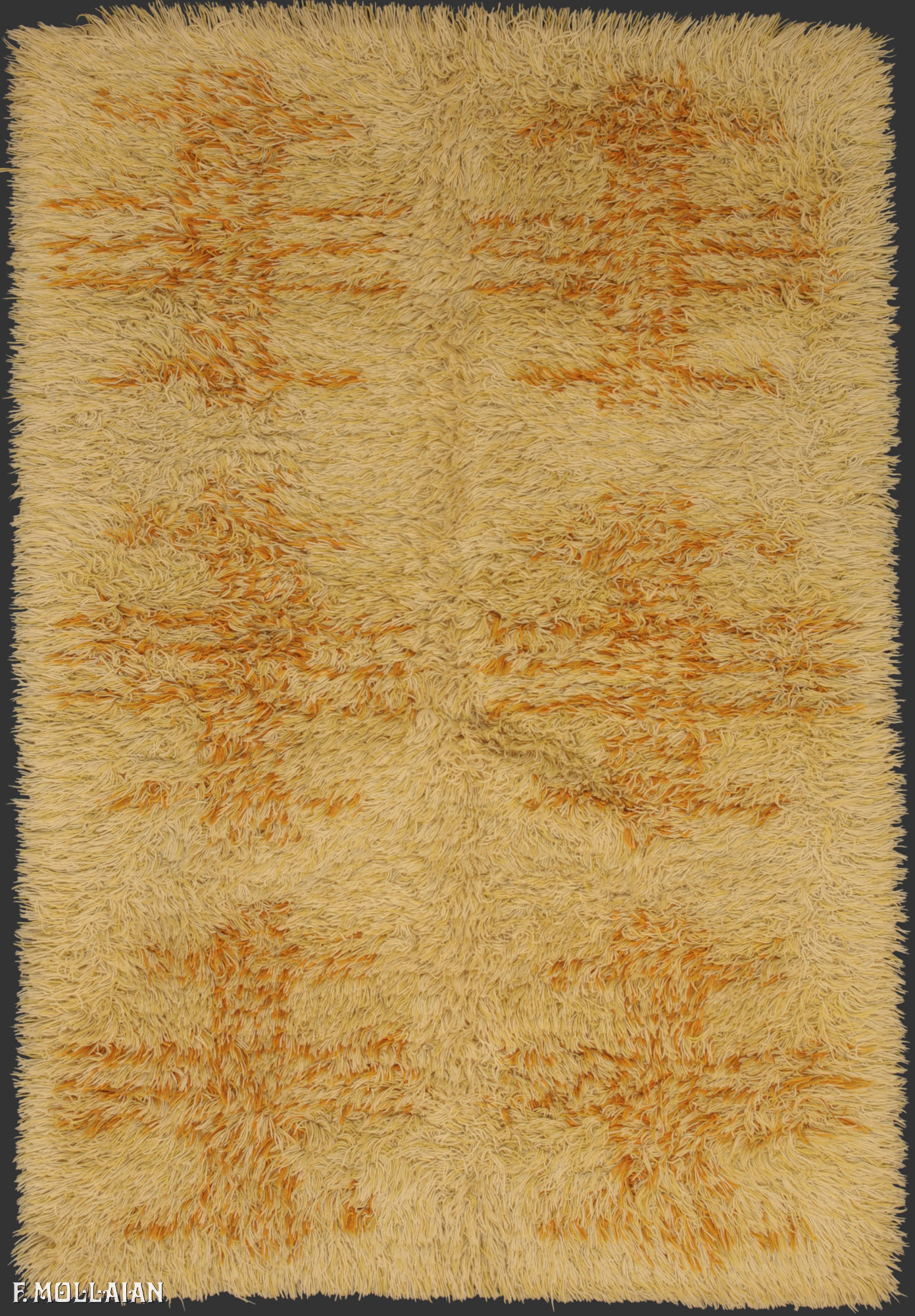 Teppich Schwedisch Semi-Antiker Rya n°:90860228