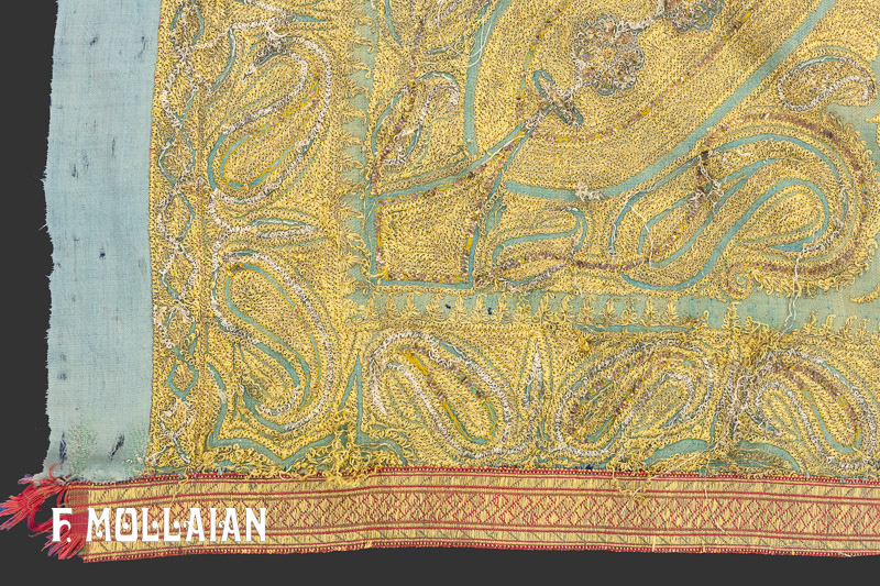 Tessuto Indiano Antico Decorativo n°:16010294