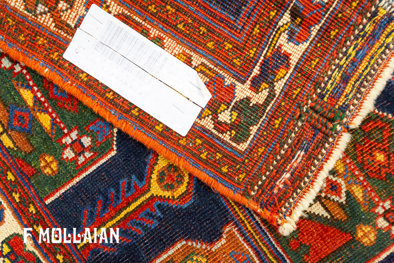 Antique Persian Afshari Rug n°:82397606