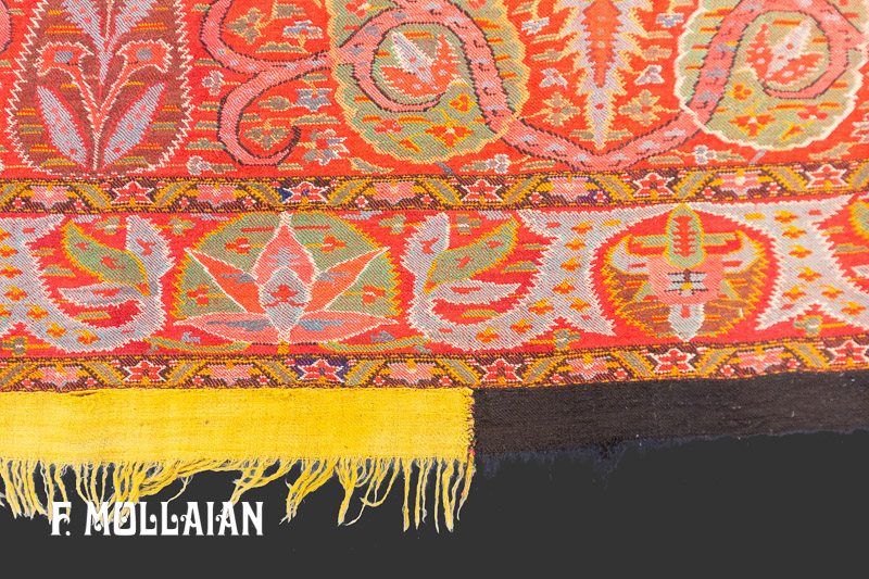 Antique Indian Kashmir Shawl Textile n°:16419401