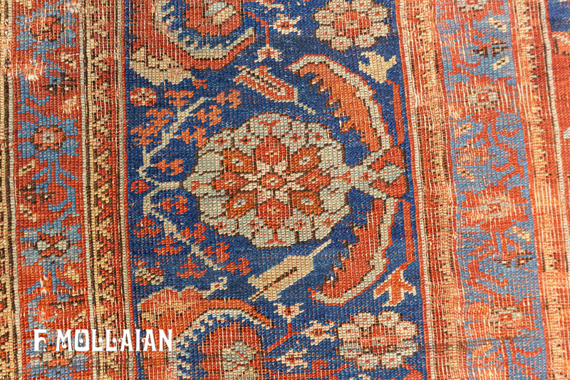 Fragment of Antique Ushak (Oushak) Carpet n°:50378549