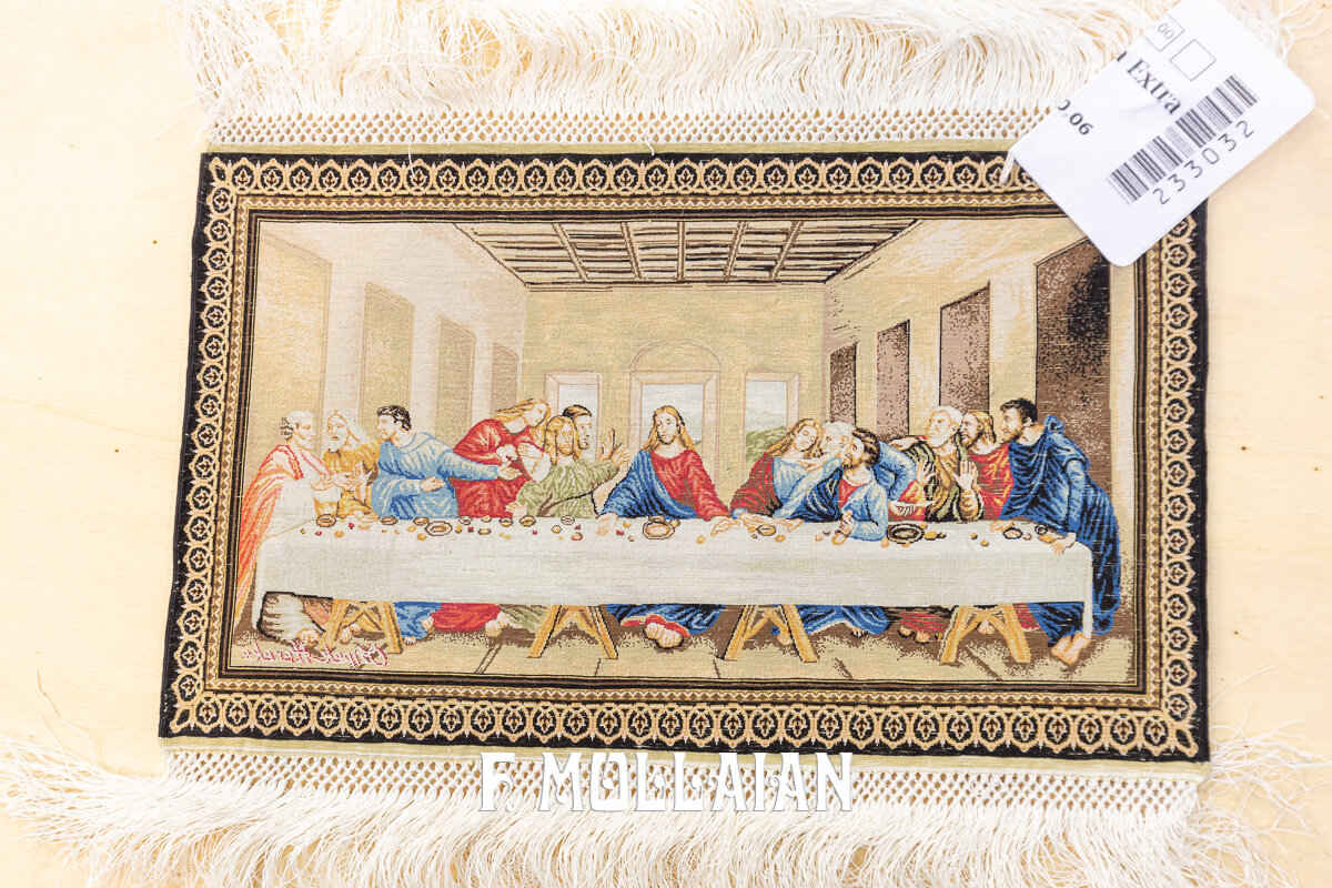 Extremely Fine „The Last Supper“ Hereke Rug n°:233032