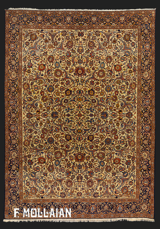 Isfahan Rug Silk Warp Signed n°:85039872