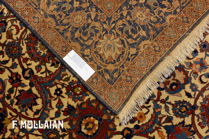 Isfahan Rug Silk Warp Signed n°:85039872