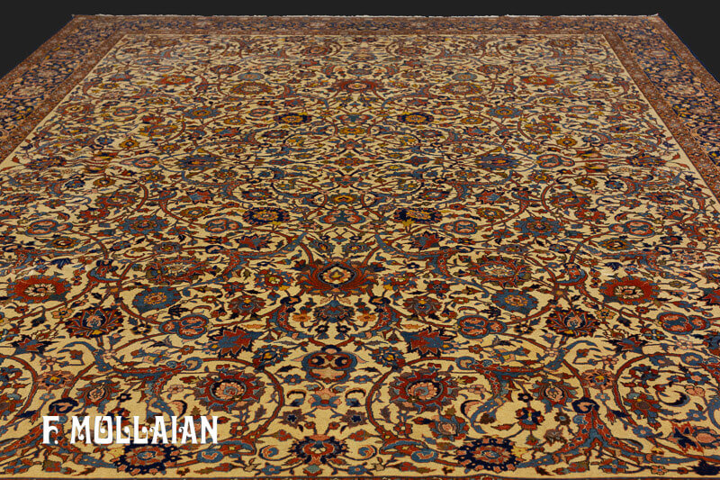 Isfahan Rug Silk Warp Signed n°:85039872