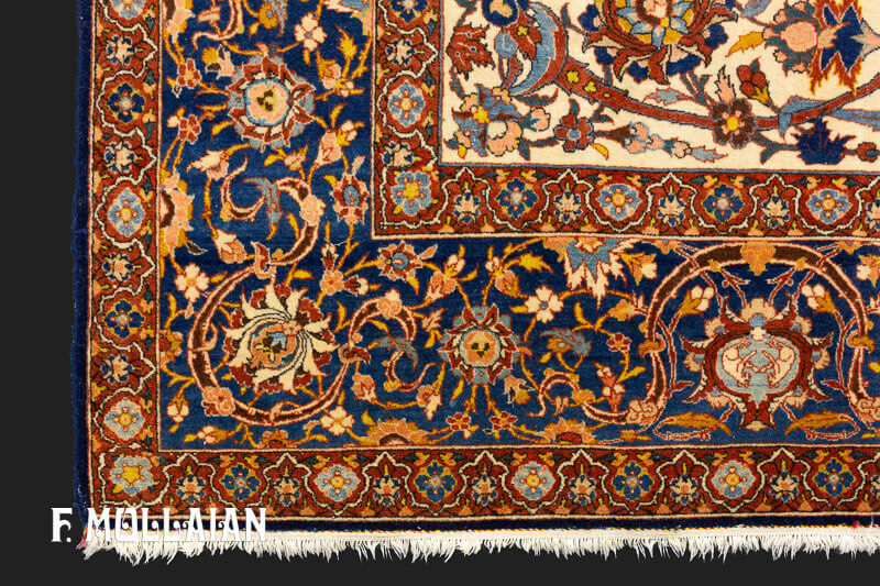 Isfahan Rug Silk Warp Signed n°:85039872