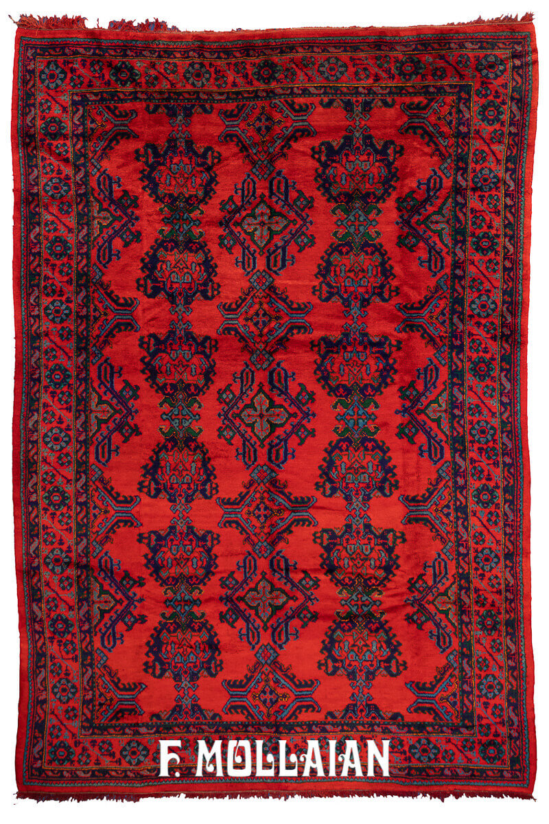 Tapis Turc Antique Ushak (Oushak) n°:46155679