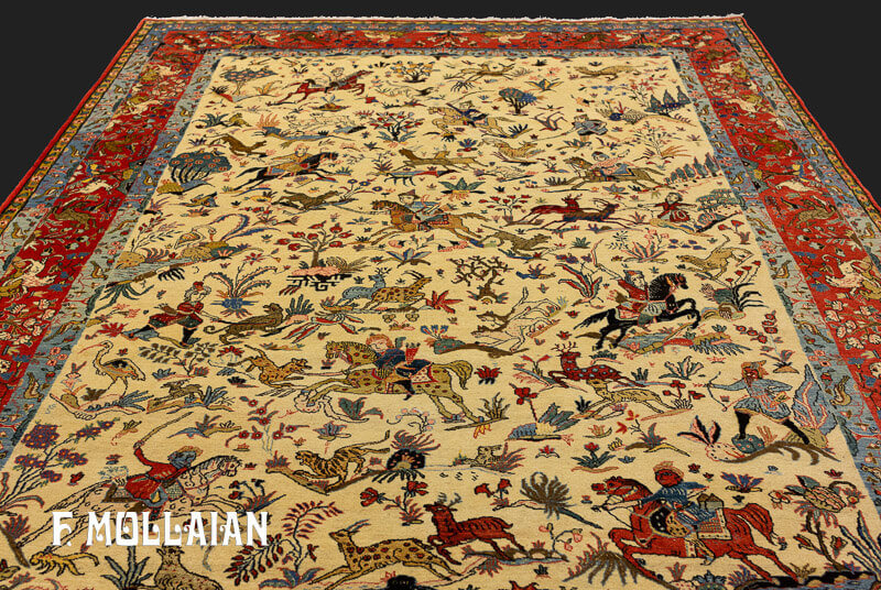 Antique Persian Tehran Rug n°:51491333