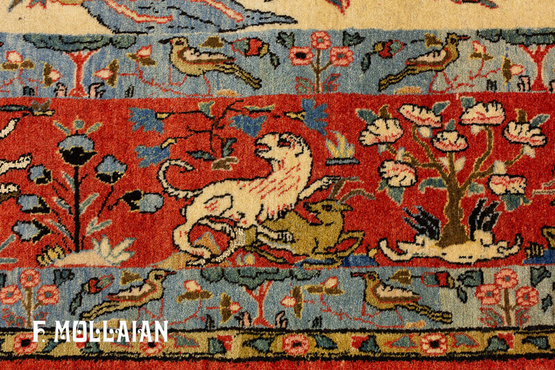 Antique Persian Tehran Rug n°:51491333