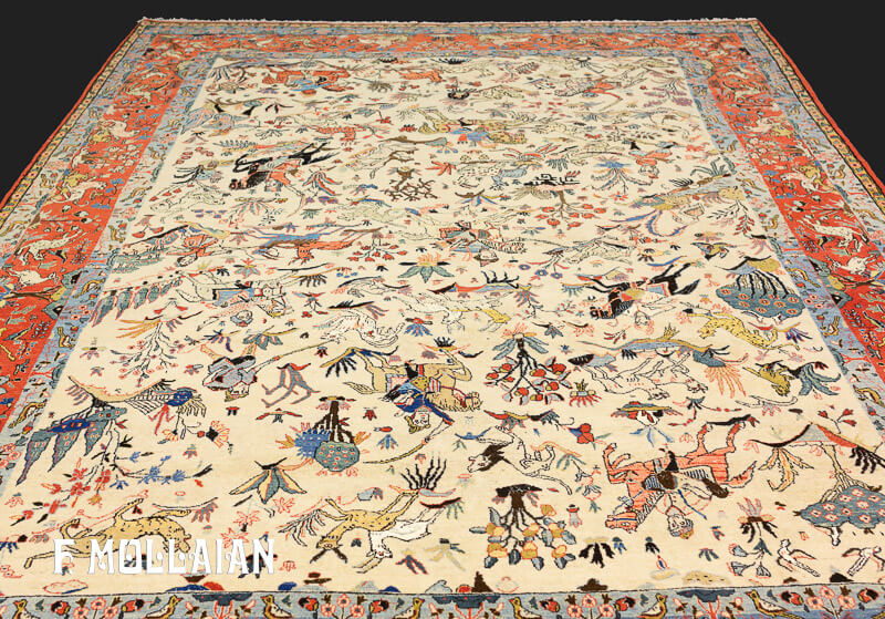 Antique Persian Tehran Rug n°:51491333