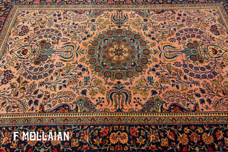 Tappeto Kashan Dabir Persiano n°:81484990