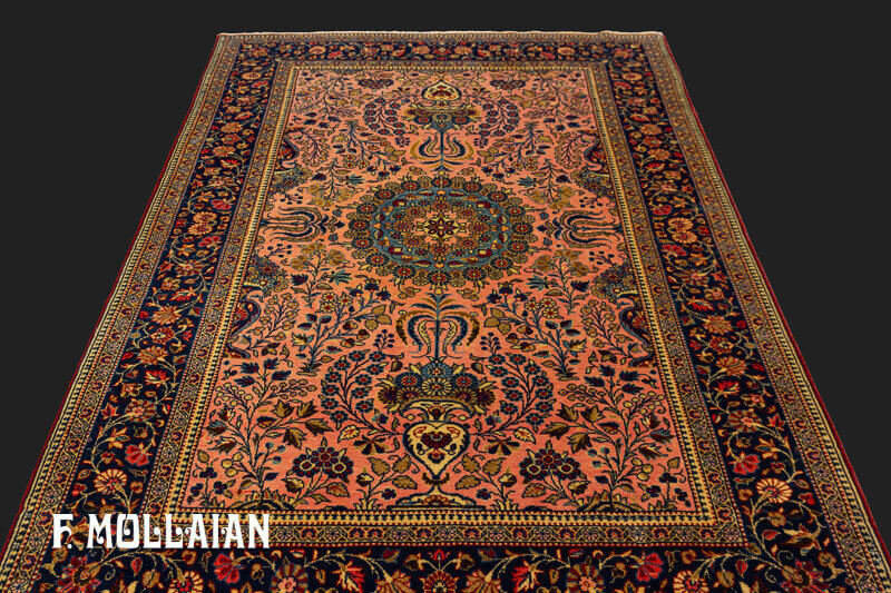 Tappeto Kashan Dabir Persiano n°:81484990