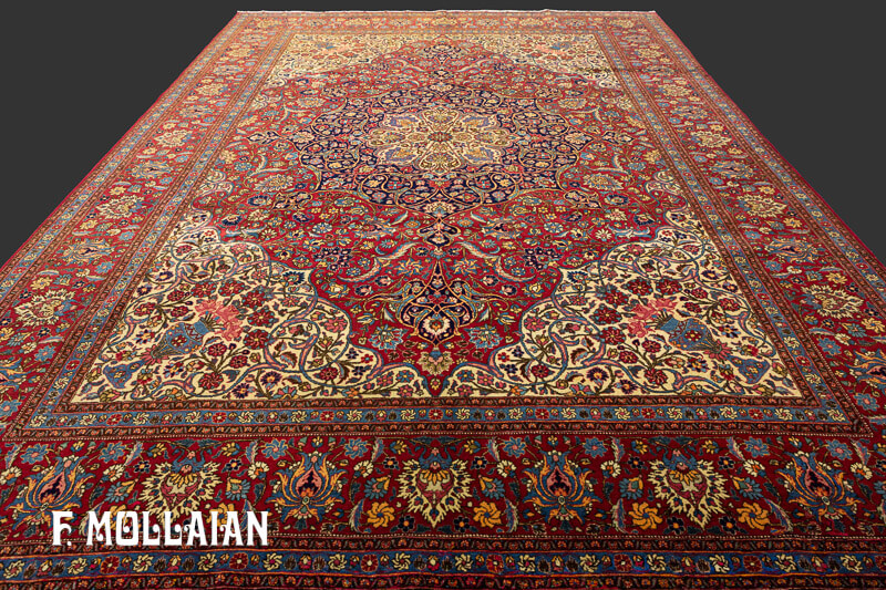 Antique Persian Semnan Carpet  n°:19456938