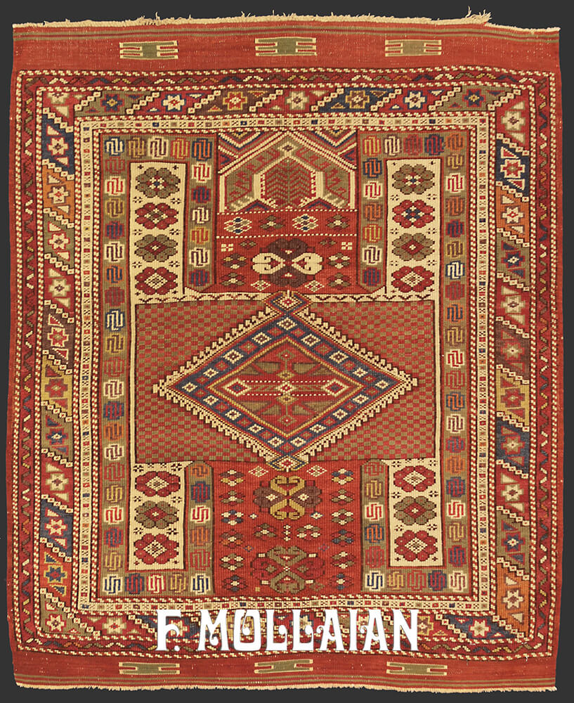 Antique Turkish Bergama Rug n°:23237791