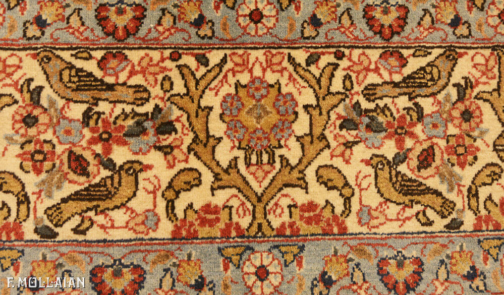 Persian Tehran Semi-Antique Floral All-over Rug n°:29404280