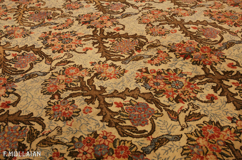 Persian Tehran Semi-Antique Floral All-over Rug n°:29404280