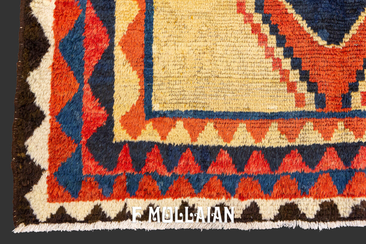 Persian Gabbeh Rug Geometric Design n°:29536894