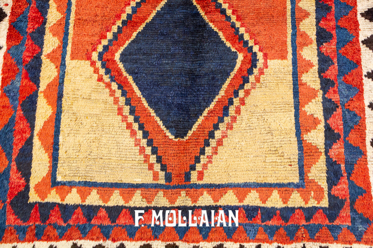 Persian Gabbeh Rug Geometric Design n°:29536894