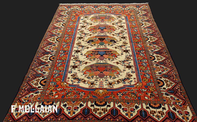 Antique Persian Saveh Rug n°:34328441