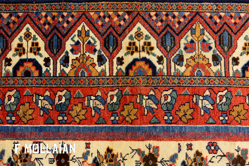 Antique Persian Saveh Rug n°:34328441