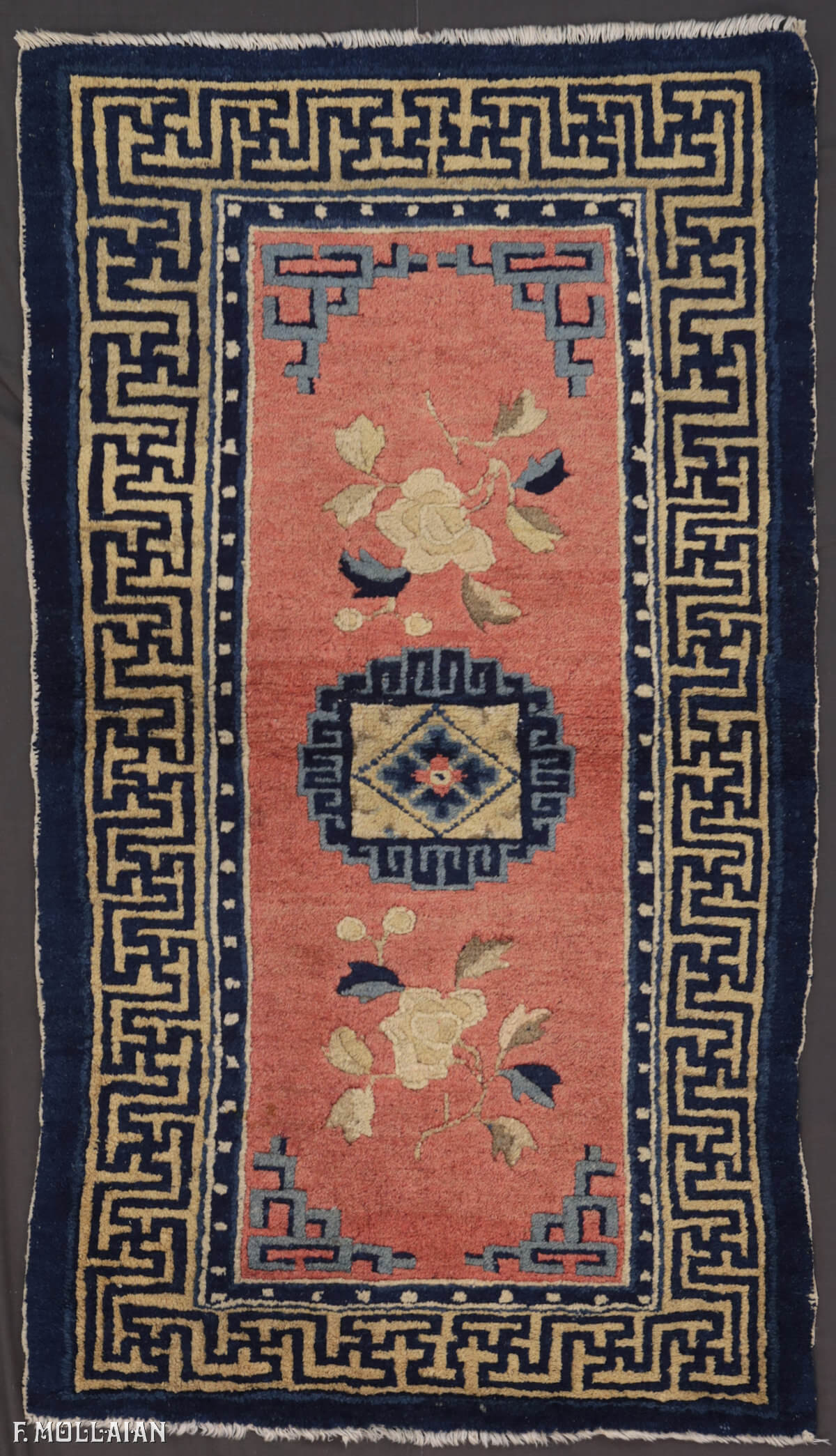 Small Decorative Antique Chinese Peking Rug n°:45917692