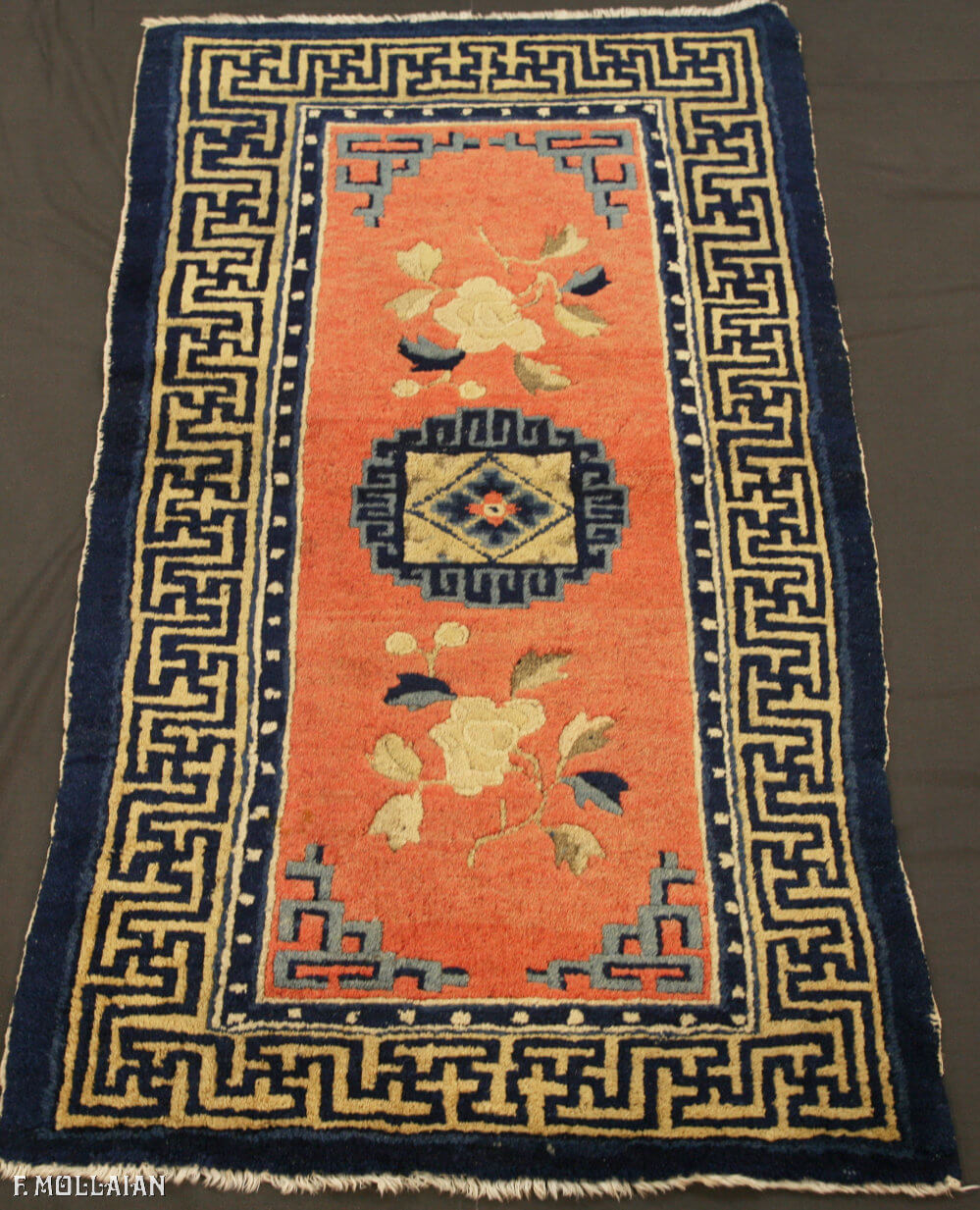 Small Decorative Antique Chinese Peking Rug n°:45917692