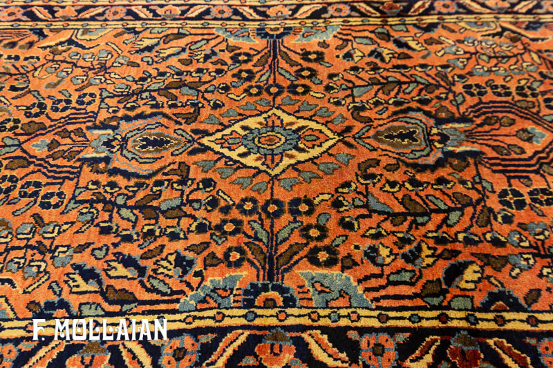 Antique Persian Small Saruk Rug n°:46601650