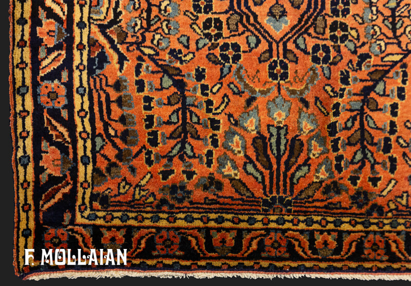 Antique Persian Small Saruk Rug n°:46601650