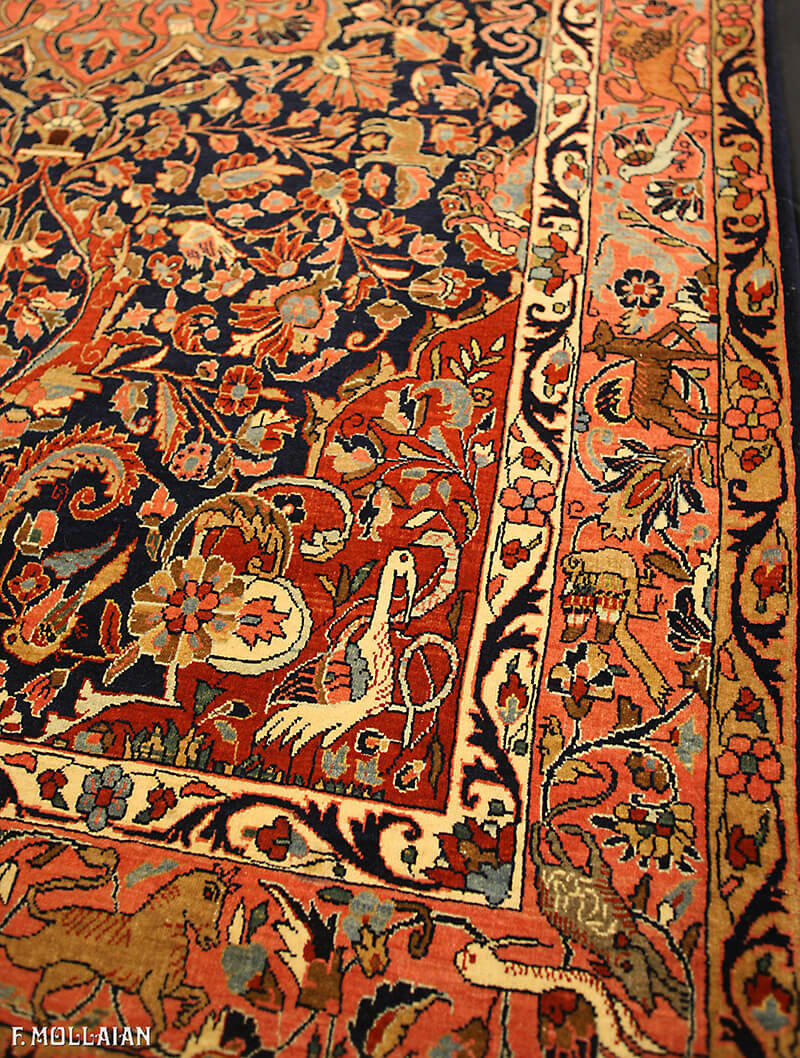 Antique Persian Bijar (Bidjar) Rug n°:55916682