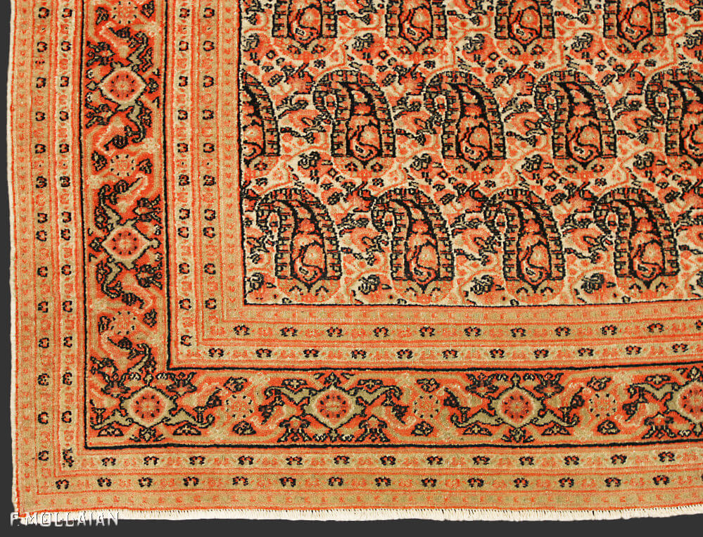 Antique Persian Dorokhsh Rug n°:63685744