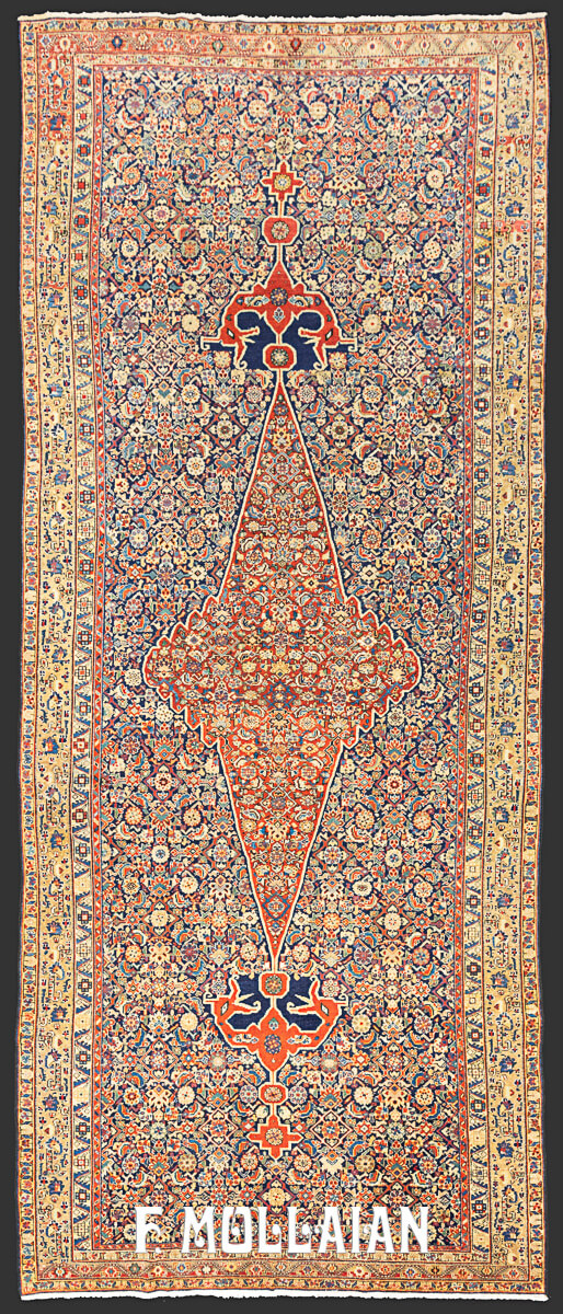 Antique Persian Farahan Rug n°:74279310