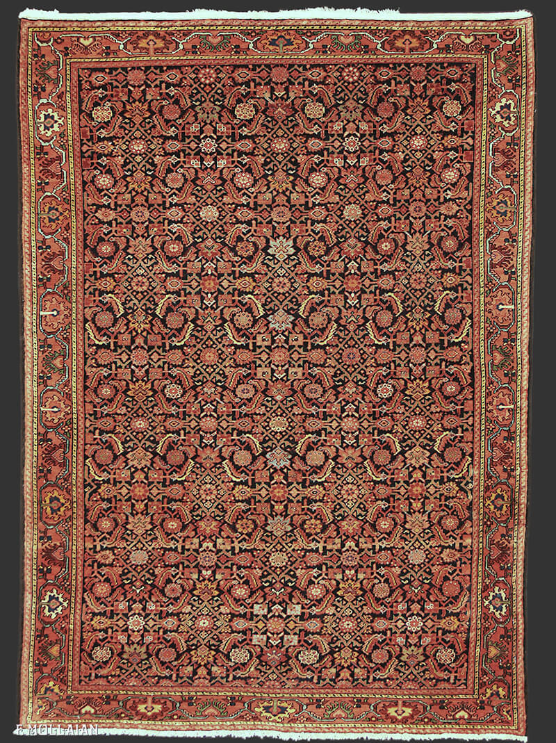 Tapis Persan Antique Mishan n°:80717100