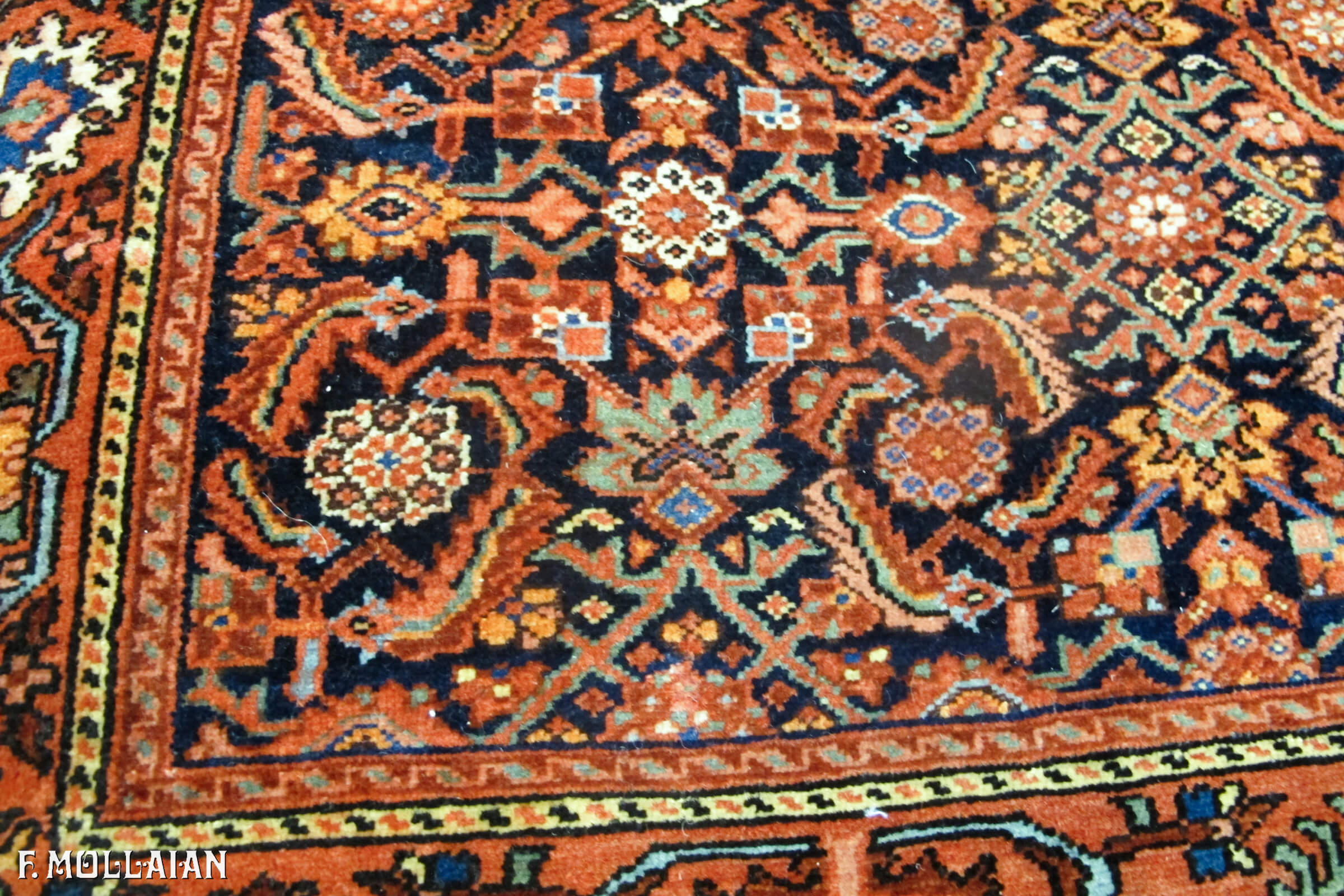 Tapis Persan Antique Mishan n°:80717100