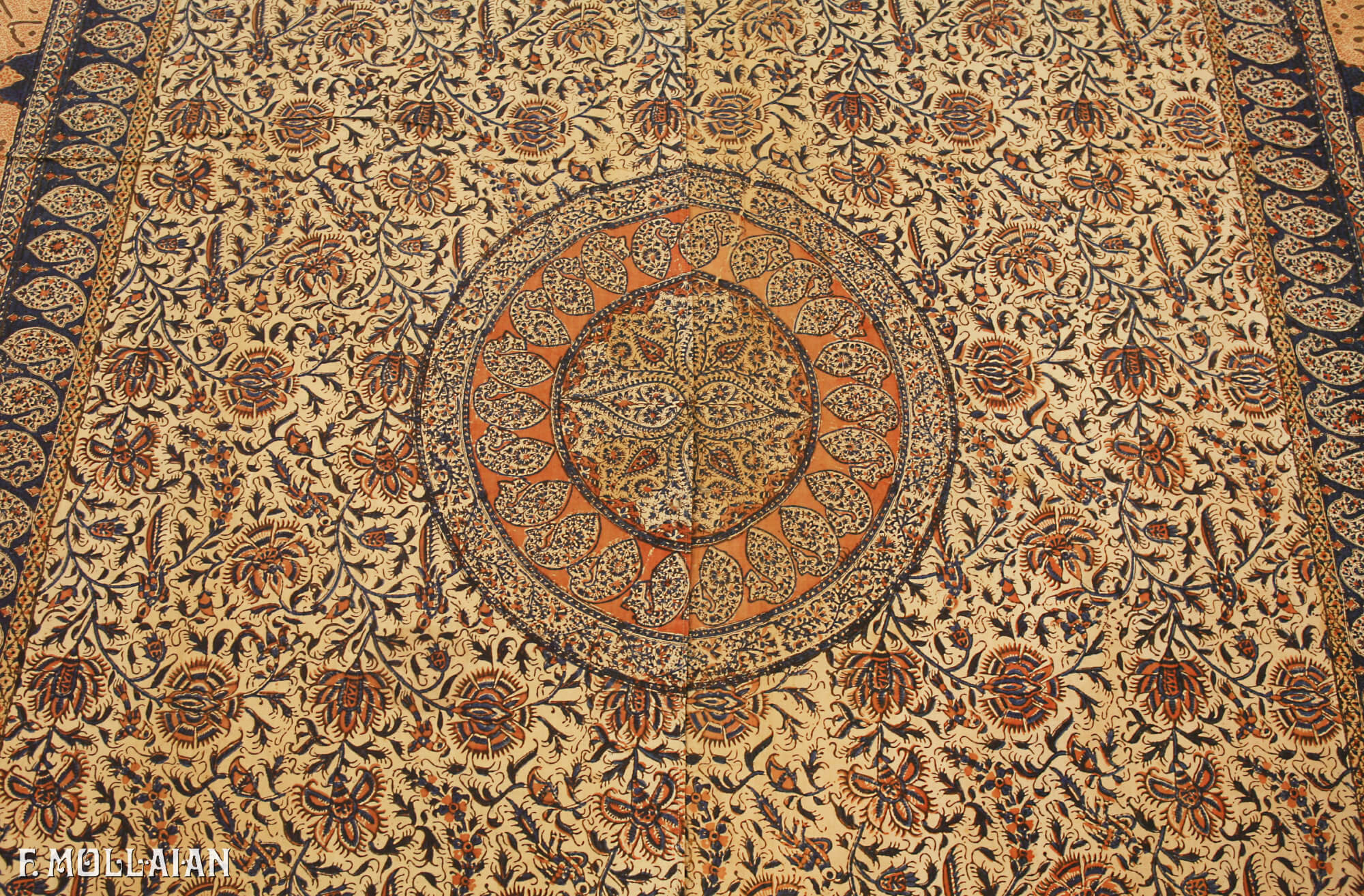 Antique Persian Kalamkari (Qalamkari) Textile n°:66797342