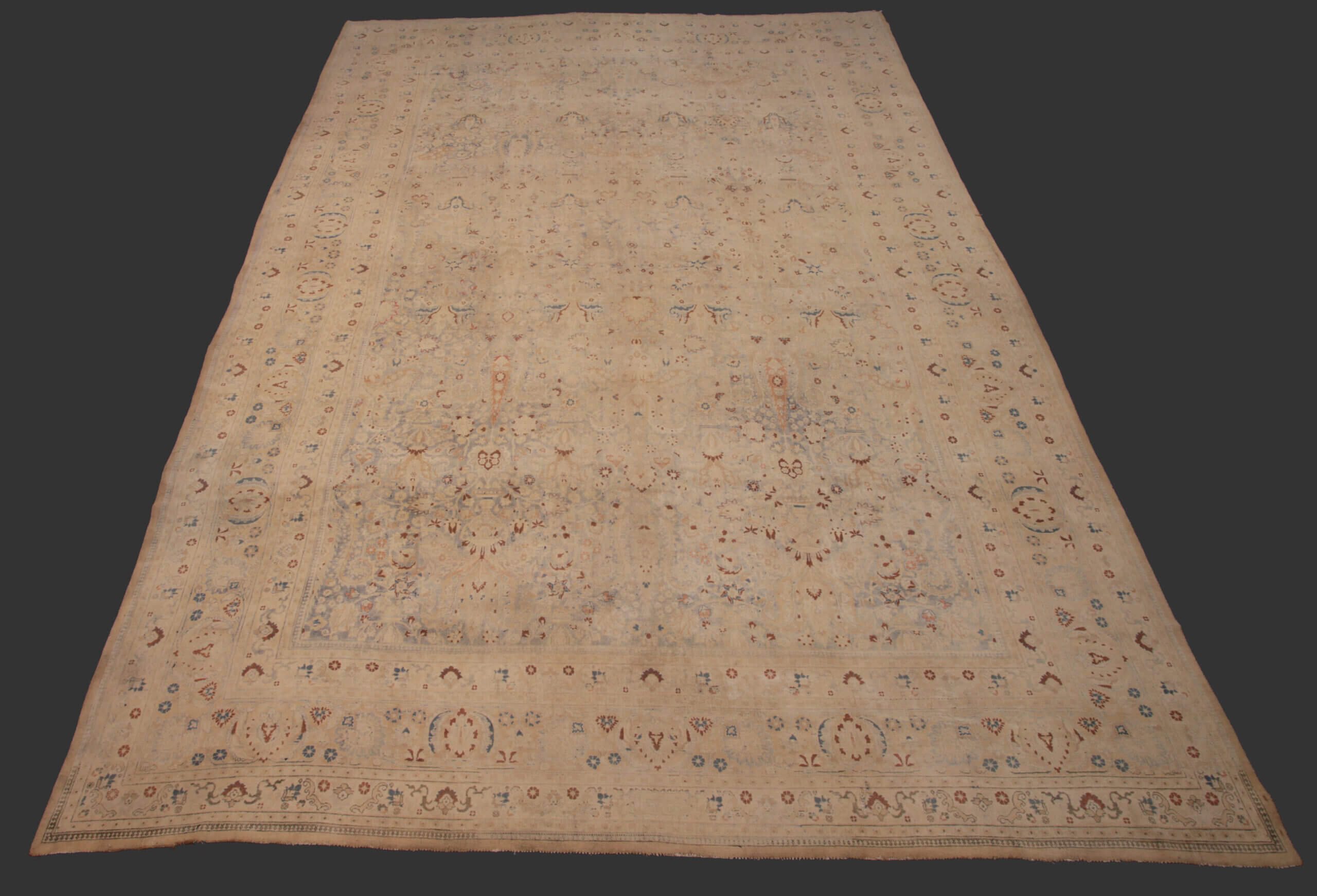 Antique Mashhad Rug, Very Large Carpet n°:73156935