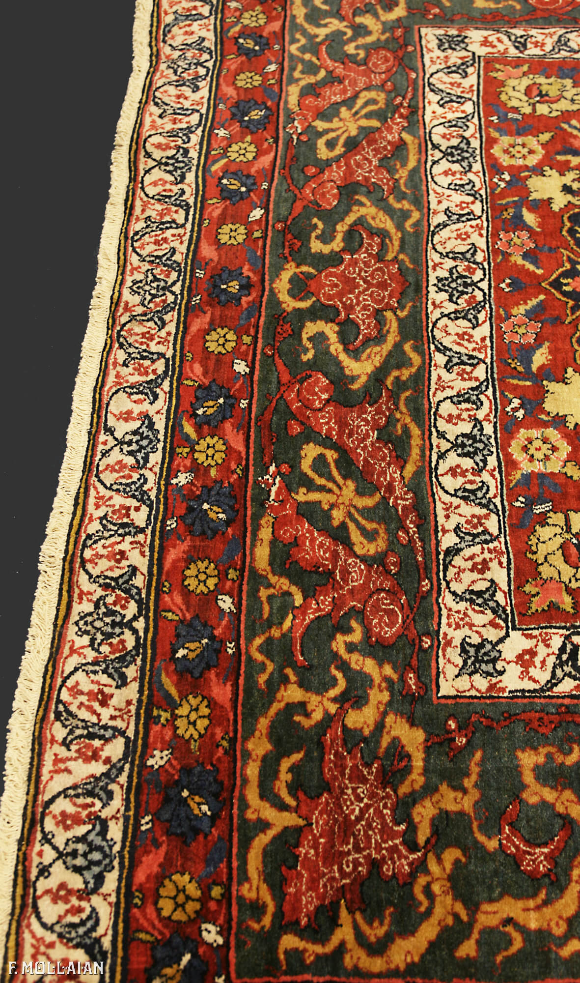 Tapis Persan Antique Bijar (Bidjar) n°:52065932