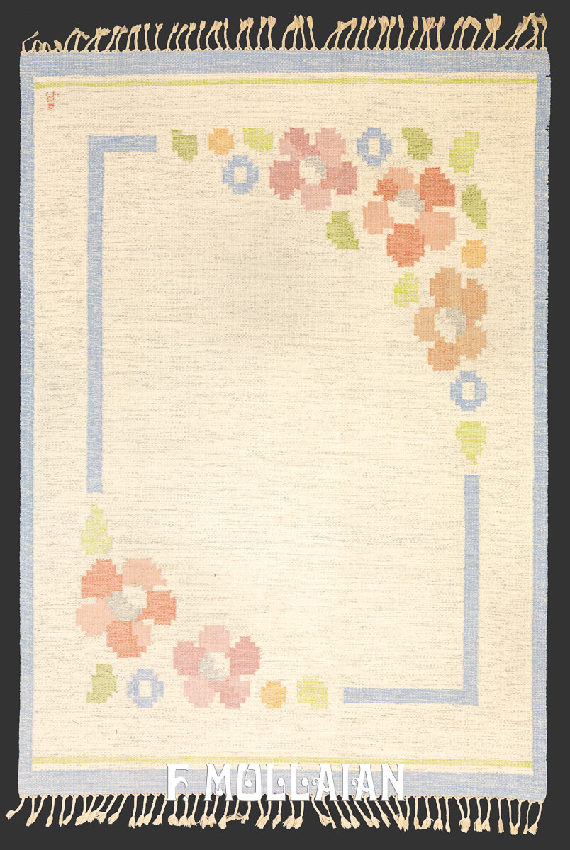 Scandinavian Rug Signed OA n°:935907