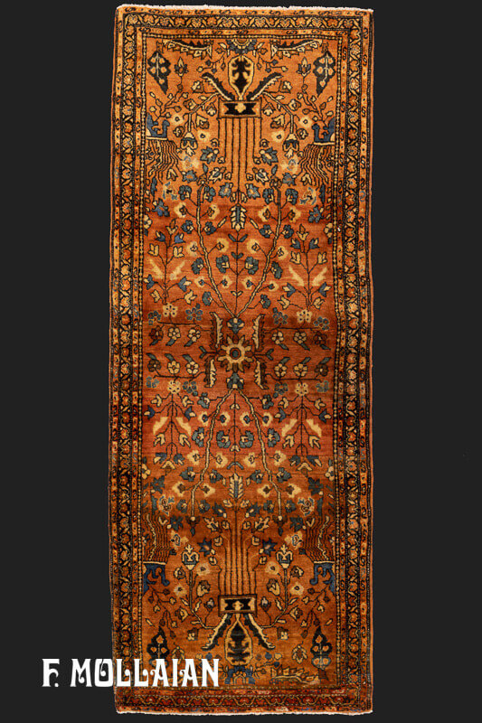 Antique Persian Saruk Farahan Rug (146x54 cm)