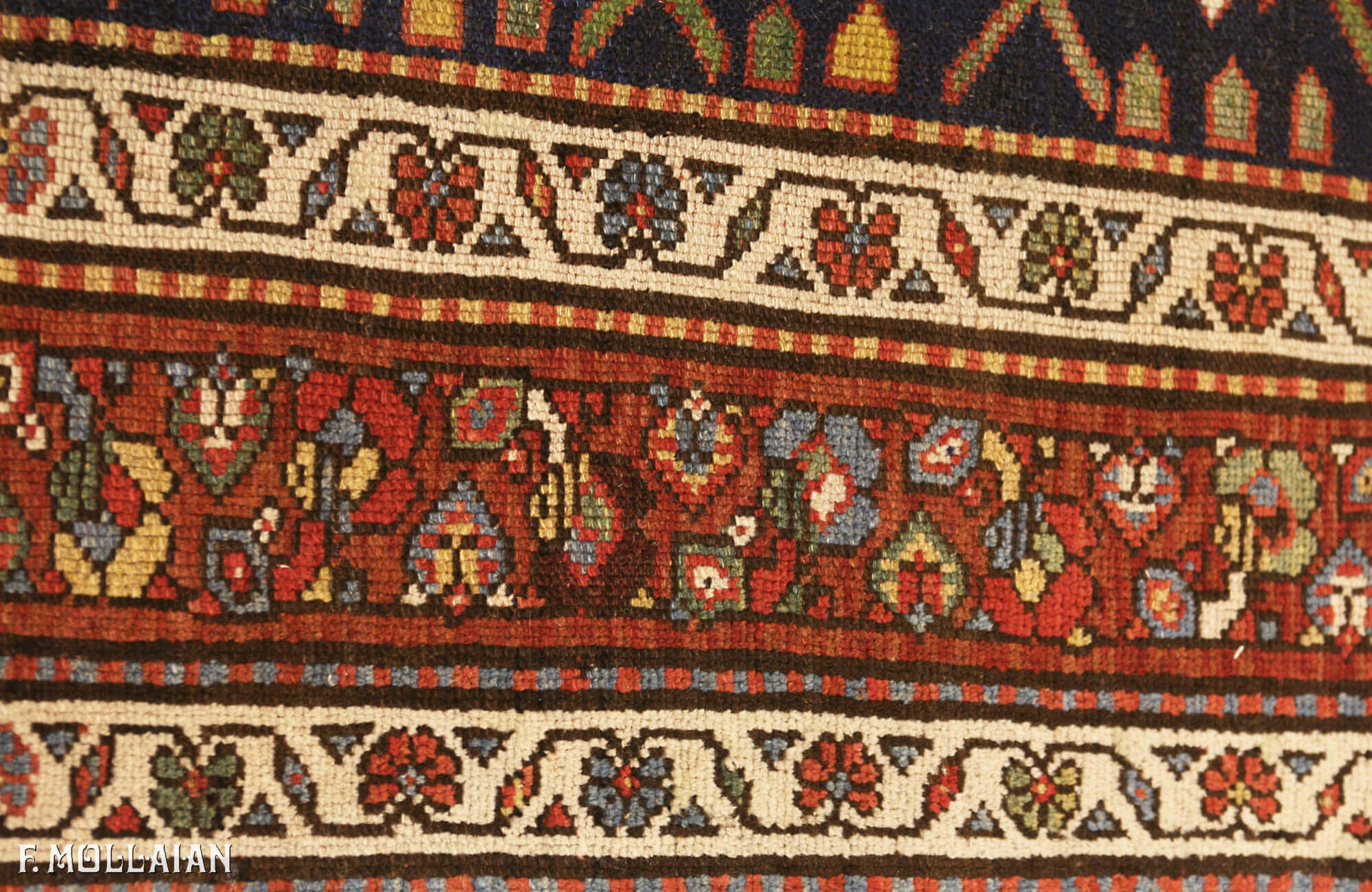 Antique Persian Varamin Runner n°:41473658