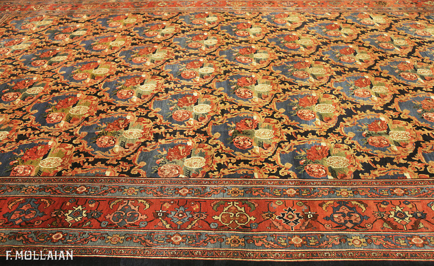 Very Large Antique Persian Bijar (Bidjar) Carpet n°:53610868