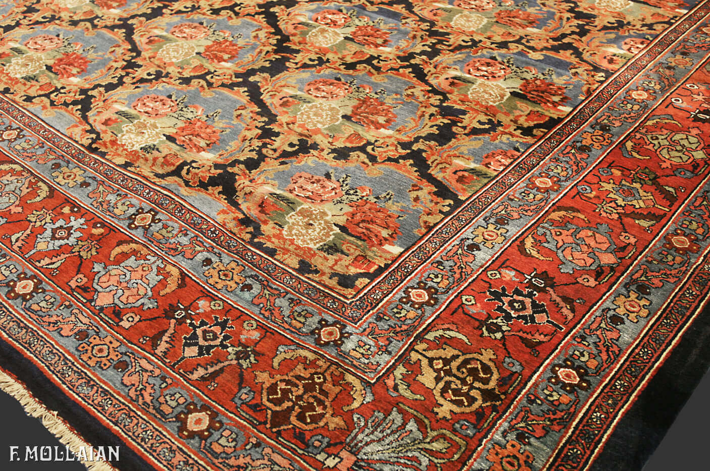 Very Large Antique Persian Bijar (Bidjar) Carpet n°:53610868