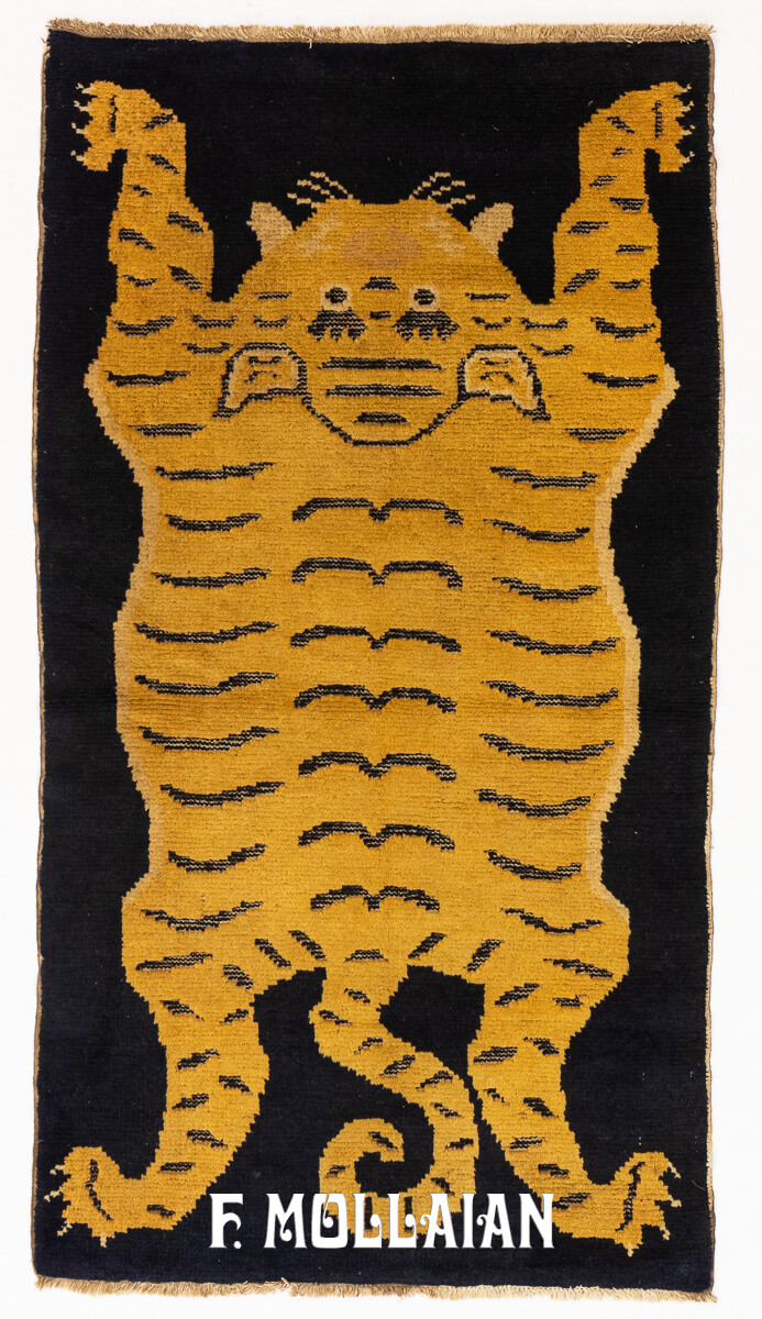 Alfombra Antigua Tibet «Tiger» n°:70608498