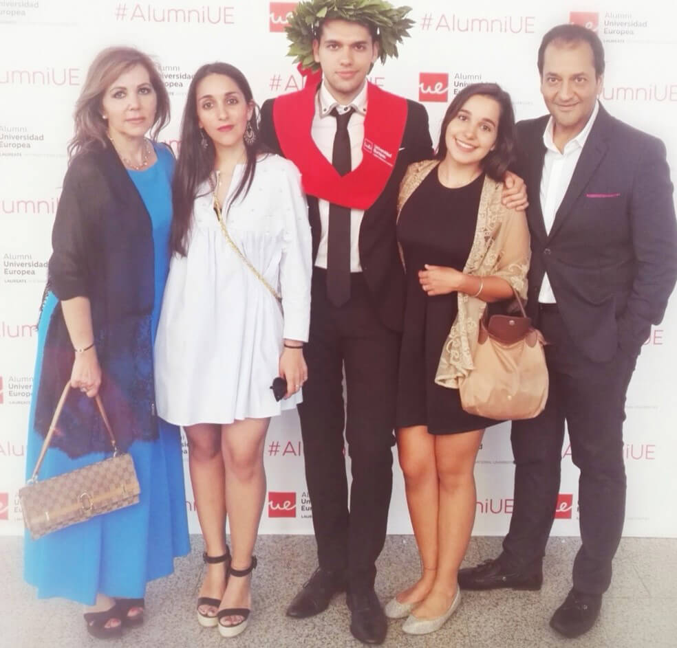 Farzin Mollaian Family